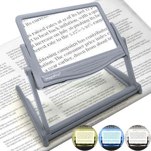 Top 10: 5X Magnipros Rechargeable LED Page Magnifier with Stand