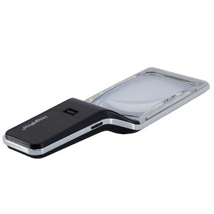 4X Magnipros Handheld LED Magnifier with Dimmable LED Lights