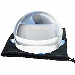 Dome Magnifier, Hand Polished, 4X95mm