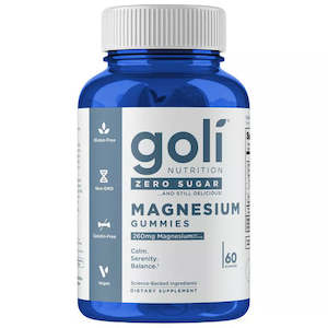 Goli Nutrition Magnesium Gummies - Zero Sugar