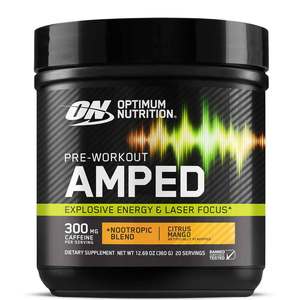 Optimum Nutrition Amped Pre-workout