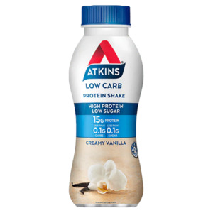 protein drinks (RTDs): Atkins Low Carb Protein Shake RTD