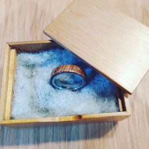 Products: NZ Kauri Ring Box ( Repurposed - Limited Supply ) - NZ NATIVE WOOD RINGS