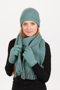 Gloves, Arm & Leg Warmers: Plain Possum Merino Glove NATIVE WORLD