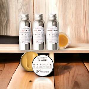 Nz Lanolin: Mixed #3: 3x EP Grade Lanolin Oil + FREE 20g Jar