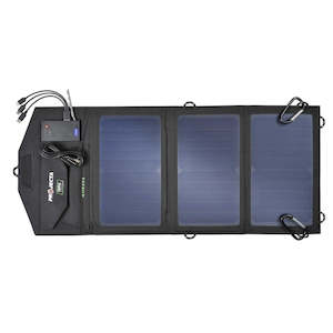 Solar Blanket: PROJECTA 15W Personal Folding Solar Panel With Power Bank