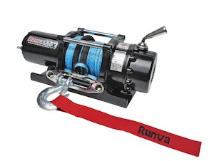 Runva 4.5X Winch 12V with Synthetic Rope