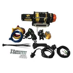 Novawinch NVT4500 ATV series winch 4500lb - c/w fairlead and remote - synthetic rope