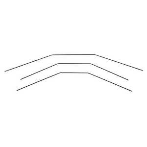 Kozi Alpine Swag pole Set 1100