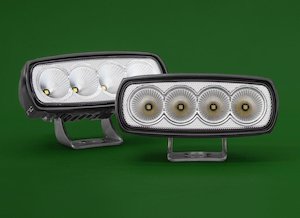 Work Lights: STEDI 2 Pack 20W LED Work Light Slim Black