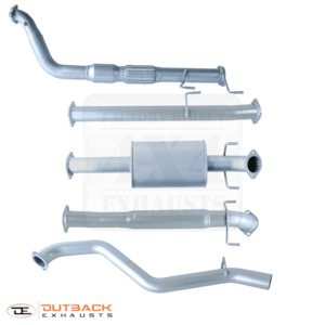 Outback Exhaust 3" Exhaust to suit Toyota Hilux KUN26R D4D 2005 on