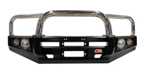 Mitsubishi Pajero: MCC Falcon 707-01 Triple Loop Winch Bar for Mitsubishi Pajero NM 2000 - 2005