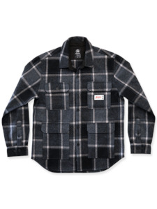 Feldon Swanndri Wool Camp Shacket - Night Check