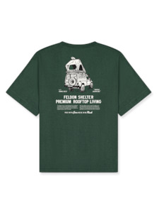 Nzo Clothing: Feldon No Rush Tee - By Feldon Shelter & Goodlids