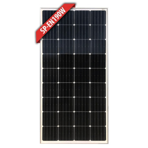 Electrical Accessories: Enerdrive Solar Panel - 190W Mono Black