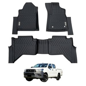 Toyota: Toyota Hilux 2015-Onwards Car Floor Mats（Auto Trans）