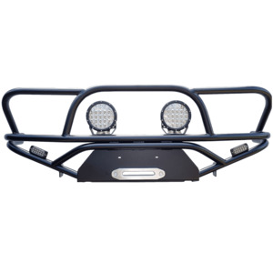 THJ Koro Winch Compatible Bull Bar to suit Toyota Surf 185 and Prado 90 Series