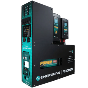 Electrical Accessories: Enerdrive Adventurer Power System Left Mount 40AC 40DC 2000X INC Simarine