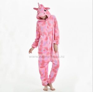 Pink eyes closed unicorn