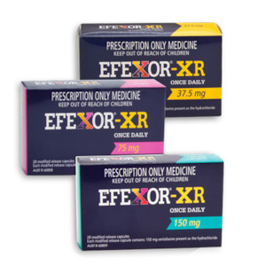 Efexor Venlafaxine Hcl 37.5mg Xr Capsules 28 (Prescription Only - Do Not Buy Unl&hellip;