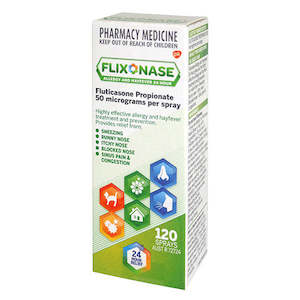 Allergy Nasal Sprays: Flixonase Nasal Spray 120 Doses