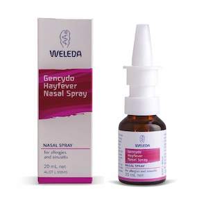 Allergy Nasal Sprays: Weleda Gencydo Nasal Spray 1% 20ml