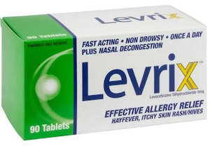 Antihistamines: Levrix Tablets 90s