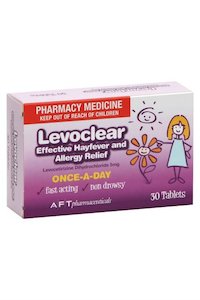 Antihistamines: Levoclear 5mg 30s