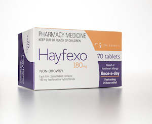Antihistamines: Hayfexo 180mg 70s