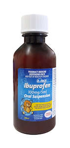 Ethics Ibuprofen Suspension Liquid 100mg/5ml 200ml