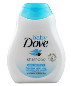 Bathing Baby: Dove Baby Shampoo - Nourishing for Skin and Hair (200ml)
