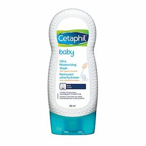 Bathing Baby: Cetaphil Baby Ultra Moisturising Wash 230ml