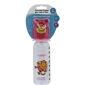 Feeding Bottles Teats And Cups: Tommee Tippee Novelty Hood Bottle 250ml
