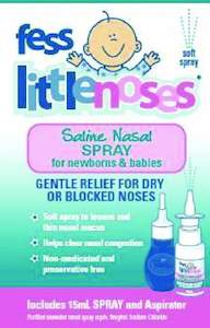 Fess Little Noses Spray & Aspirator 15ml