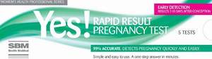 Pregnancy And Ovulation Tests: Sbm Pregnancy Test Midstream 5Pk