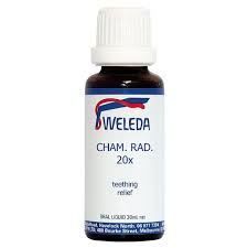Teething: Weleda Chamomilla Rad x20    30ml