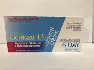 Clomazol 1% Vaginal Cream 35G & 6 Applicators