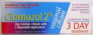 Vaginal Thrush: Clomazol 2% Vaginal Cream 20G & 3 Applicators