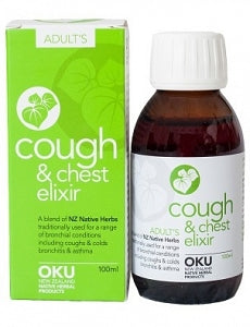 Cough Medicines: Oku Cough & Chest Elixir 100ml