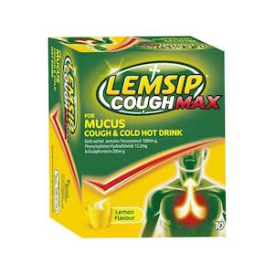 Lemsip Max Mucus Cough Hot Drink 10s