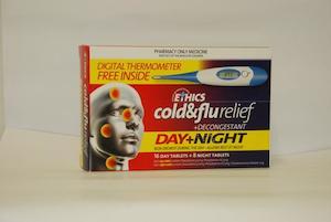 Sinus Relief Medicines: Ethics Cold & Flu Relief Day & Nights 24s