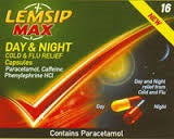 Sinus Relief Medicines: Lemsip Max Cold & Flu Day & Night Caps 16s