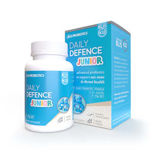 Sore Throat Lozenges: Blis Dailydefence Junior Vanilla – Immune Support Supplement for Kids