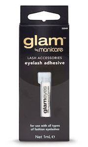 Eyelash Tint Or Fake Lashes: Manicare Glam Eyelash Adhesive