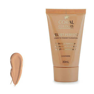Foundation And Powders: Coral Foundation Velvet Perfect Classic Nude