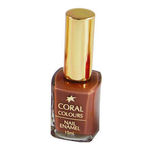 Nail Polish And Coating: Coral Nail Enamel Creme Cocoa