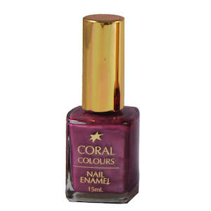 Nail Polish And Coating: Coral Nail Enamel Silk