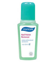 Manicare Nail Polish Remover 60m Tea Tree Acetone