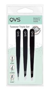 TRUYU 10-1517 Tweezer Triple Set