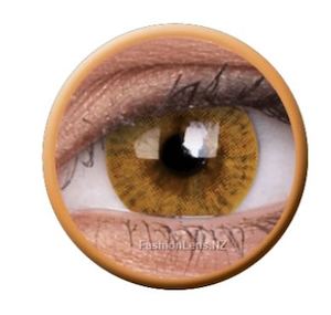 Colourvue Basic Honey Colour Contact Lenses 1 Pair